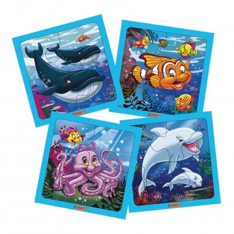 16 Puzzle Acuario En Bolsa