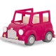 Wz6547Z Coche Rosa Con Maleta Lil Woodzeez