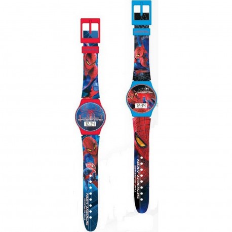 Smrj6 Reloj Digital Spiderman