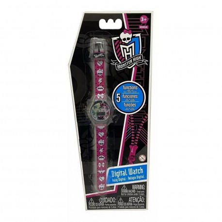 Mhrj6 Reloj Digital 5 Funciones Monster High