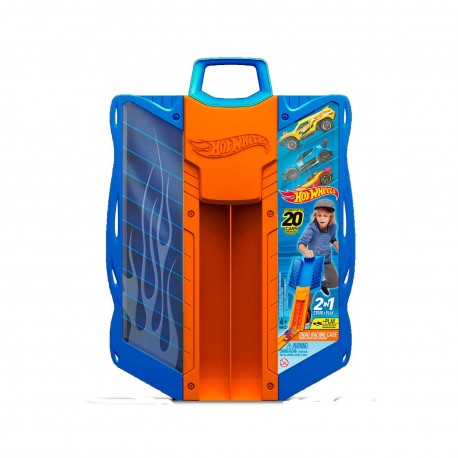 Hwcc7 Porta Autos Lanzador Hot Wheels