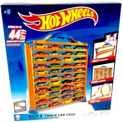 Hwcc9 Guarda Autos 3 En 1 De Hot Wheels Con Pistas Armables