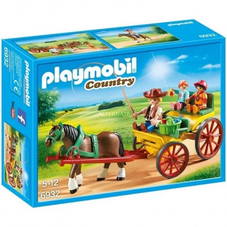 6932 Carruaje Con Caballo Playmobil