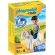 70410 1.2.3 Niño Con Poni Playmobil