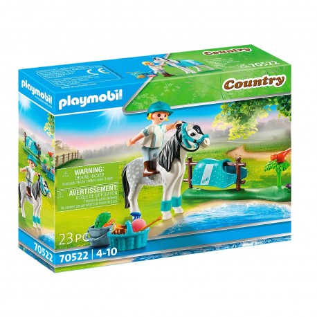 70522 Poni Para Coleccionar Clásico Playmobil