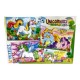 25 Unicornios Arcoiris 3 Puzzles De 40 Piezas