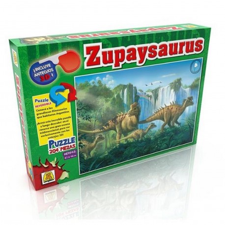 230 Zupaysaurus 3D 204 Piezas 67X46 Cm