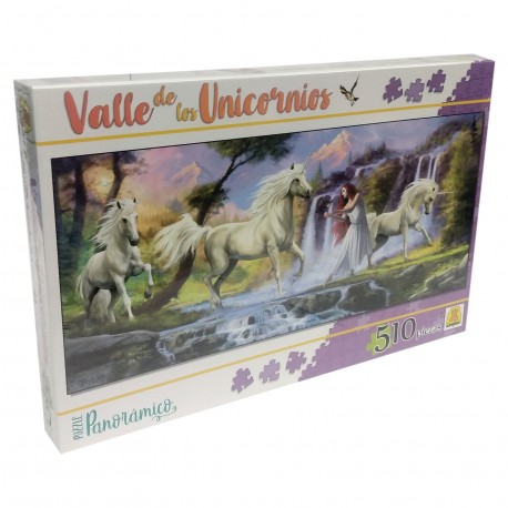 273 Puzzle Valle Unicornios 510 Piezas Panoramico