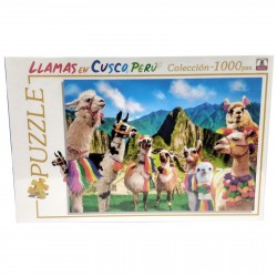 601 Puzzle Llamas En Cusco 1000 Piezas