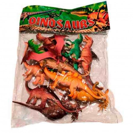 Ks50087 Dinosaurios Grandes X 12 Bolsa