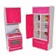 Set Cocina Chica Luz Y Sonido 2 Modulos 27X9.6X35 Cm
