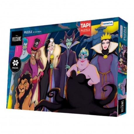 Dmd00118 Puzzle 120 Piezas Villanos
