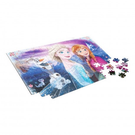 Dfz07981 Puzzle 3D Lenticular 100 Piezas Frozen