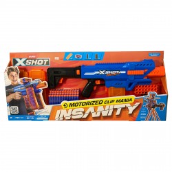36786 X-Shot Insanity Motorised Clip Blaster