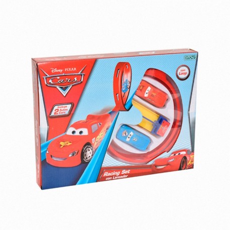1183 Cars Racing Set Con Lanzador Cars