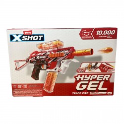 36621 X-Shot Hyper Gel Trace Fire Motorised 10000