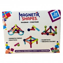 2862 Magnetik Shapes 36 Piezas