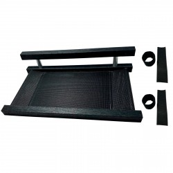 C30-1 Cama Colgante Balconera Gatos Negro 55 X 30 X 12 Cm Ploppy-Pets
