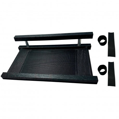 C30-1 Cama Colgante Balconera Gatos Negro 55 X 30 X 12 Cm Ploppy-Pets