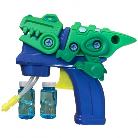 Burbujero Dinosaurio 2 En Uno A Pila En Caja Hw21073309