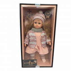 Muñeca Tela Plastisol 40 Cm En Caja Hw23046227