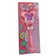 Varita Magica 30 Cm Mariposa A Pilas En Blister Hwa788440