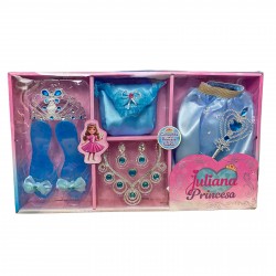 Sisjul128 Juliana Princesa Set Completo Fantasia