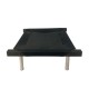 C50-1 Cama Catre Perros Mini Negro 45 X 50 Cm Ploppy-Pets