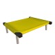 C50-6 Cama Catre Perros Mini Amarillo 45 X 50 Cm Ploppy-Pets