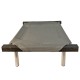 C60-2 Cama Catre Perros Chica Gris 45 X 60 Cm Ploppy-Pets