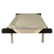 C60-5 Cama Catre Perros Chica Crudo 45 X 60 Cm Ploppy-Pets