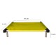 C60-6 Cama Catre Perros Chica Amarillo 45 X 60 Cm Ploppy-Pets