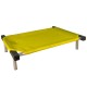 C60-6 Cama Catre Perros Chica Amarillo 45 X 60 Cm Ploppy-Pets