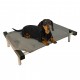 C75-2 Cama Catre Perros Mediana Gris 55 X 75 Cm Ploppy-Pets