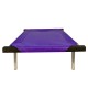 C75-3 Cama Catre Perros Mediana Violeta 55 X 75 Cm Ploppy-Pets