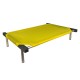 C75-6 Cama Catre Perros Mediana Amarillo 55 X 75 Cm Ploppy-Pets