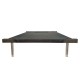 C90-1 Cama Catre Perros Grande Negro 65 X 90 Cm Ploppy-Pets