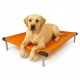 C90-7 Cama Catre Perros Grande Naranja 65 X 90 Cm Ploppy-Pets