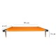 C90-7 Cama Catre Perros Grande Naranja 65 X 90 Cm Ploppy-Pets