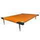 C90-7 Cama Catre Perros Grande Naranja 65 X 90 Cm Ploppy-Pets