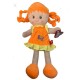 2524 Muñeca Musical 50 Cm 5 Colores