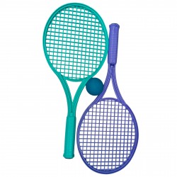 430 Juego Raquetas Con Pelota