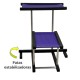 G65-3 Gimnasio Gato 2 Alturas 35-65 Cm Base 65X65 Cm Violeta Ploppy-Pets