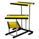 G90-6 Gimnasio Gato 3 Alturas 18/47/78 Cm Base 65X65 Cm Amarillo Ploppy-Pets