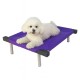C50-3 Cama Catre Perros Mini Violeta 45 X 50 Cm Ploppy-Pets