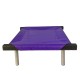 C50-3 Cama Catre Perros Mini Violeta 45 X 50 Cm Ploppy-Pets