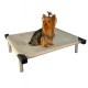 C50-5 Cama Catre Perros Mini Crudo 45 X 50 Cm Ploppy-Pets