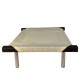 C50-5 Cama Catre Perros Mini Crudo 45 X 50 Cm Ploppy-Pets