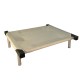 C50-5 Cama Catre Perros Mini Crudo 45 X 50 Cm Ploppy-Pets