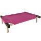 C60-4 Cama Catre Perros Chica Fucsia 45 X 60 Cm Ploppy-Pets